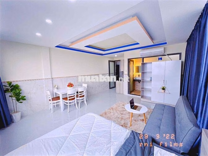 ⚡️Căn hộ Studio - Thích Quảng Đức - Toà nhà thang máy, full nội thất