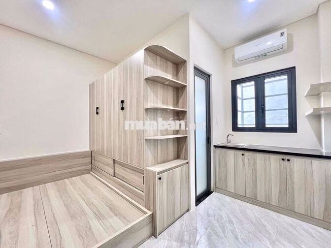 CĂN HỘ MINI MỚI 100% TONE GỖ NHẸ NHÀNG, FULL NỘI THẤT CAO CẤP, Ở LIỀN