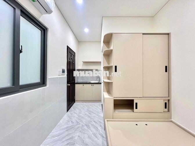 CĂN HỘ MINI MỚI 100% TONE GỖ NHẸ NHÀNG, FULL NỘI THẤT CAO CẤP, Ở LIỀN