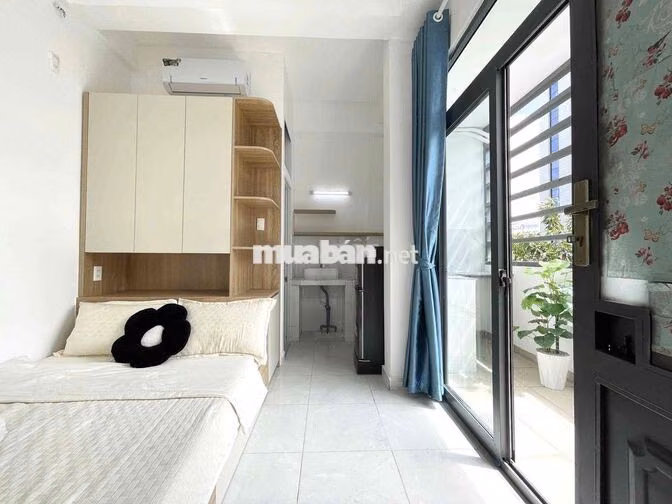 Studio bancol mới 100% - Gần Học Viện Hàng Không