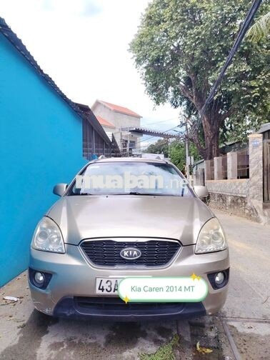 Kia Carens 2014 Số sàn 165.000 km Vàng cát