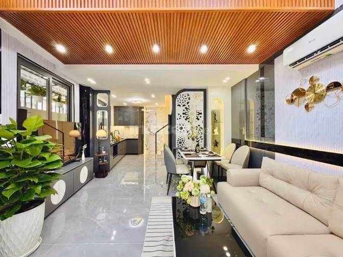 ⭐️Nhà 3 lầu tuyệt đẹp Cao cấp góc 2 mặt hẻm xe hơi 5m Quang Trung, P8,