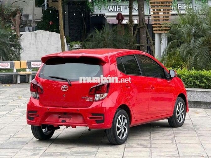 Toyota Wigo 1.2G AT 2018 Đỏ 80,000 Km