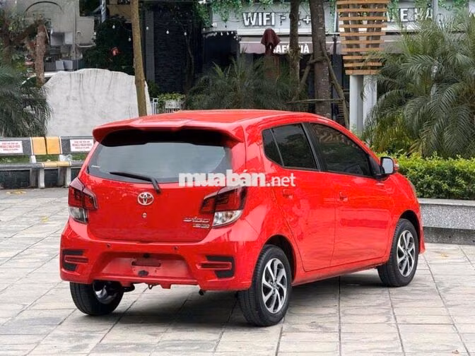 Toyota Wigo 1.2G AT 2018 Đỏ 80,000 Km
