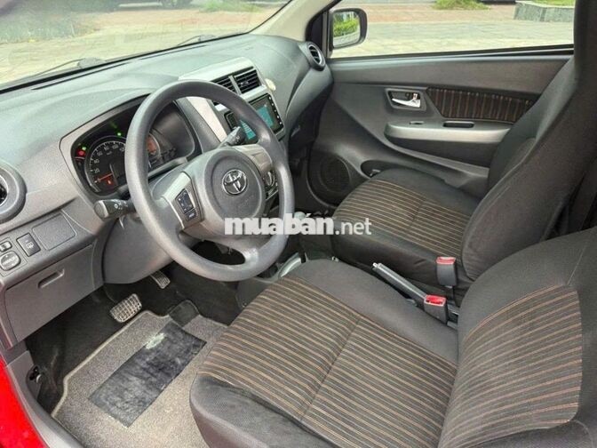 Toyota Wigo 1.2G AT 2018 Đỏ 80,000 Km