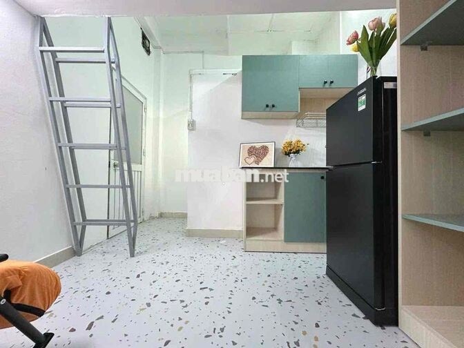 CHO THUÊ CĂN HỘ GÁC NGAY ĐẠI HỌC VĂN LANG, UEH, MỞ, PHỐ ĐI BỘ, BITEXCO