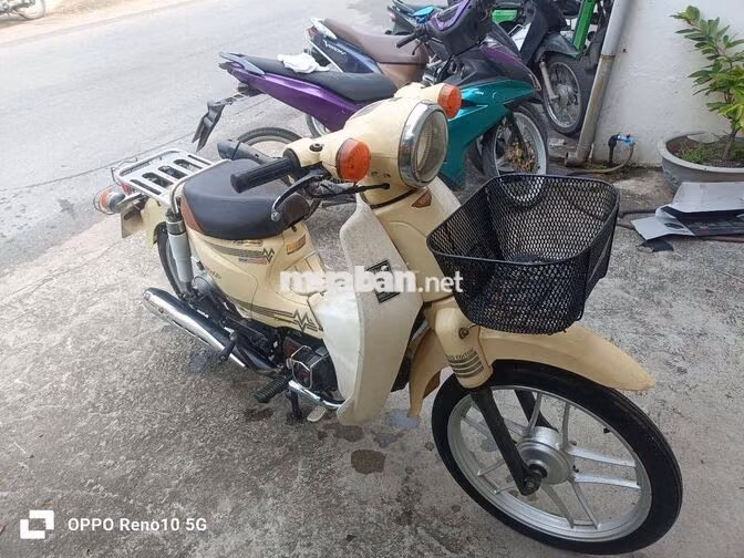 Honda Cub 50cc Kem Zin nguyên bản 