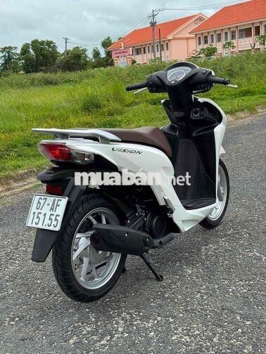 Honda Vision 2024 Trắng khoá Remode máy zin