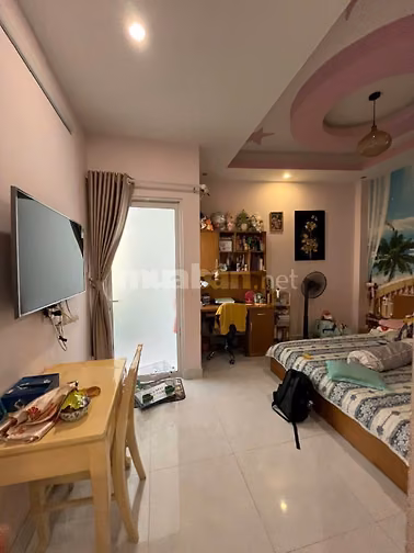 Nhà hẻm thẳng xe ba gác gần MT Bà Hạt_4,6mx10,5m.T+2L+ST.Giá 6,6 tỷ