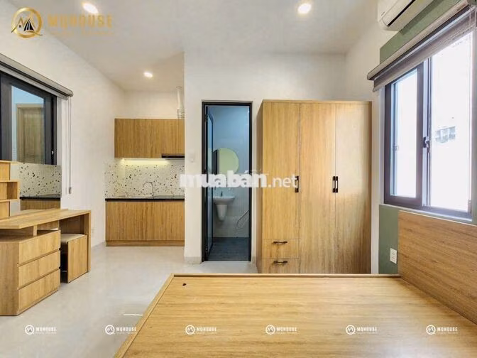 Phòng cửa sổ thoáng full tiện nghi - Bùi Đình Túy gần Học Viện Cán Bộ