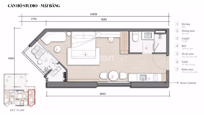 Thiếu vốn cần bán nhanh căn hộ Studio view biển SkyM Hạ Long