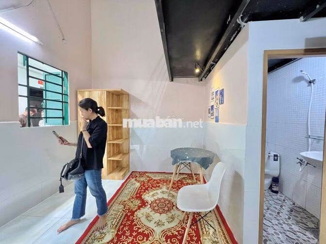 phòng trọ cách 3 phút qua ĐH Công Nghiệp ởdc 4ng4xe gác cao k đụng đau