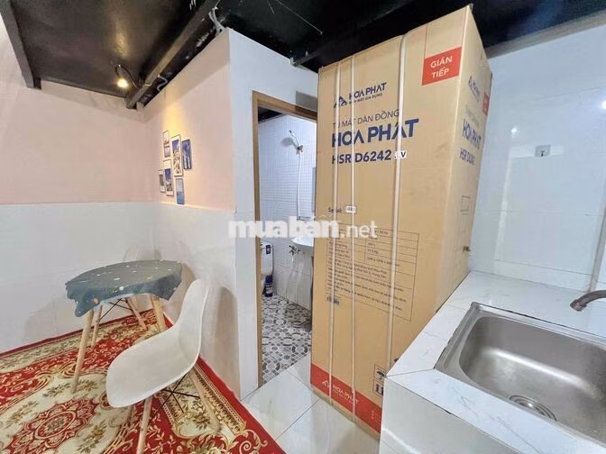 phòng trọ cách 3 phút qua ĐH Công Nghiệp ởdc 4ng4xe gác cao k đụng đau