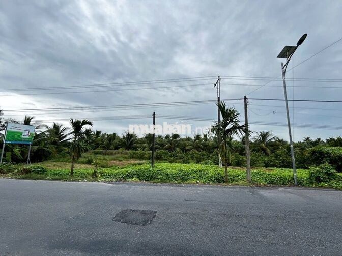 BÁN ĐẤT MẶT TIỀN ĐƯỜNG KINH 15 – XÃ HÒA ÂN, HUYỆN CẦU KÈ, TRÀ VINH