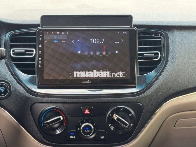 Hyundai Accent 2021 số tự động màu đen