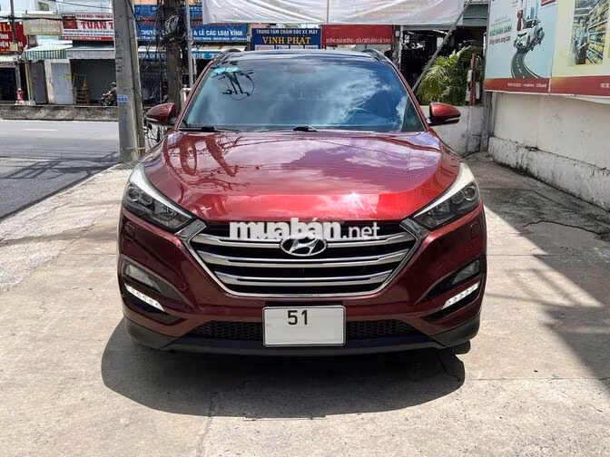 Hyundai Tucson ATH 2016 màu đỏ pha lê