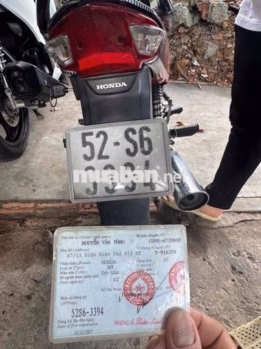 Honda Wave S 2007 Đỏ-Xám 100cc 1 chủ BSTP