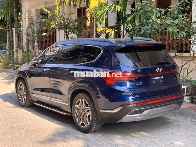 Hyundai SantaFe Cao cấp 2.5L HTRAC 2022 Xanh