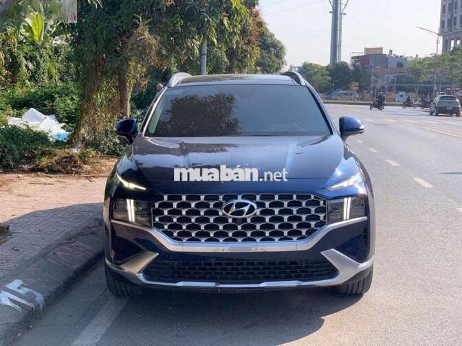 Hyundai SantaFe Cao cấp 2.5L HTRAC 2022 Xanh
