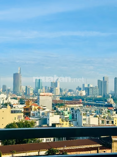 3km đến trung tâm, 1PN riêng tư, ban công, view bitexco, 57m2, an ninh