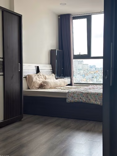 3km đến trung tâm, 1PN riêng tư, ban công, view bitexco, 57m2, an ninh