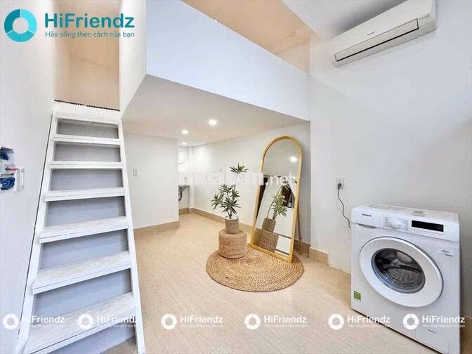 Cho thuê phòng có gác full nội thất ngay gần công viên lê thị riêng