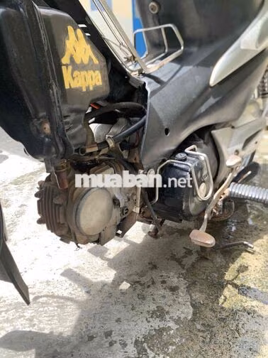 Honda Wave A 2010 Bạc-Đen