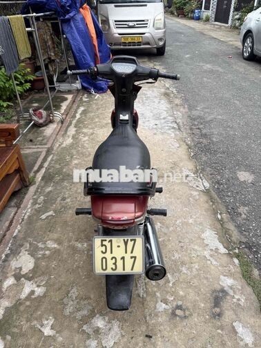Honda Wave Anpha 2003 Côn tự động màu Đỏ