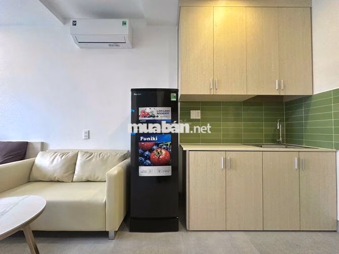 Tòa nhà mới xây Studio ban công 35m² Full NT - Thang Máy, Bình Thạnh