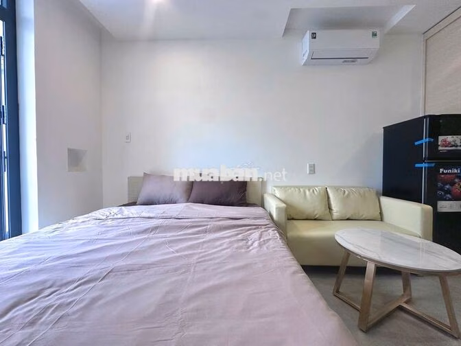 Tòa nhà mới xây Studio ban công 35m² Full NT - Thang Máy, Bình Thạnh