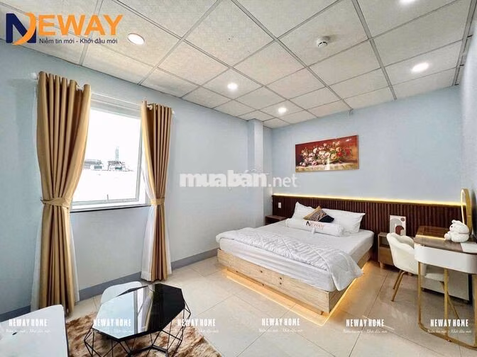 CHDV CAO CẤP SẴN NỘI THẤT CƠ BẢN, NẰM GẦN NGÃ TƯ BỐN XÃ, QUA VHU 10P