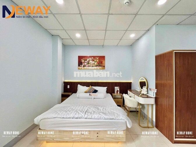 CHDV CAO CẤP SẴN NỘI THẤT CƠ BẢN, NẰM GẦN NGÃ TƯ BỐN XÃ, QUA VHU 10P