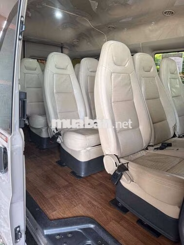 Ford Transit Luxury 2019 Bạc 16 chỗ