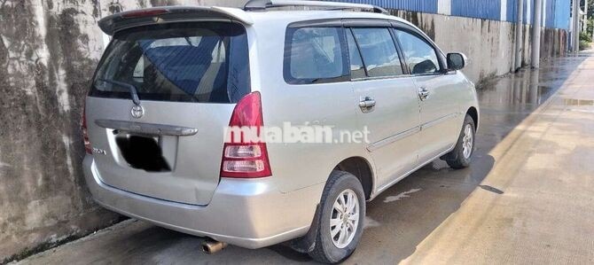 Toyota Innova 2008 Số sàn Bạc