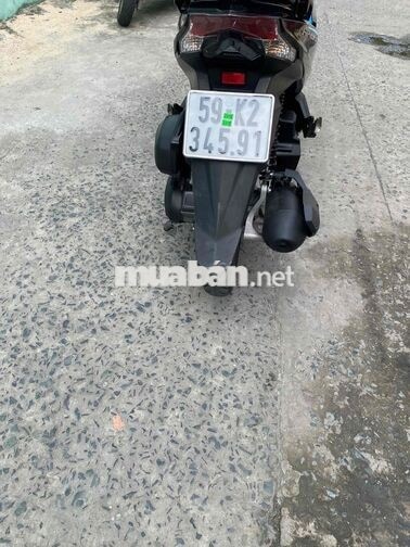 Honda Air Blade Đen Xanh