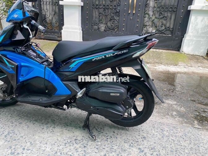 Honda Air Blade Đen Xanh