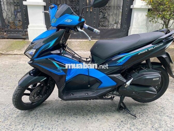 Honda Air Blade Đen Xanh