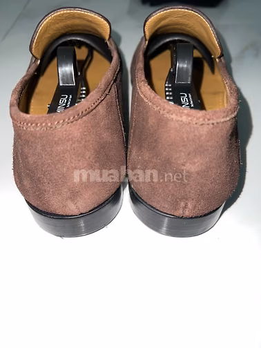 Giày Loafer da lộn Nâu - Size 42
