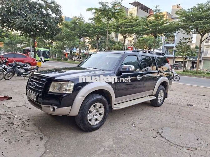 Ford Everest 2008 Số sàn 7 chỗ Đen