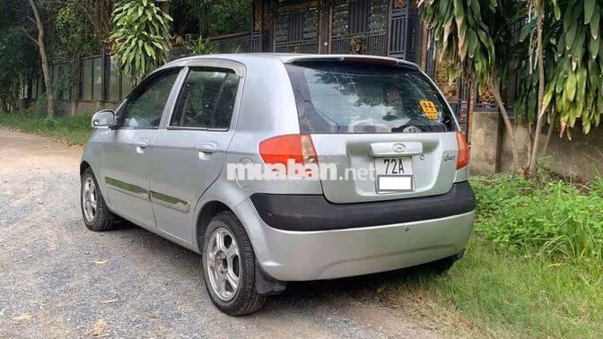 Hyundai Getz 1.1 Số sàn 2010 Bạc