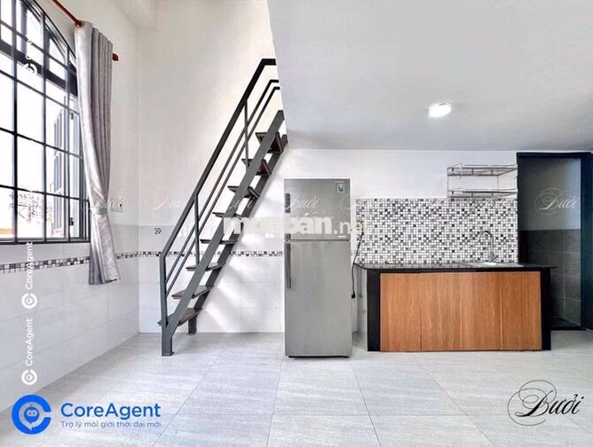 DUPLEX GÁC CAO FULL NỘI THẤT NGAY HÒA BÌNH - TÔ HIỆU - VHU 5P ĐI XE