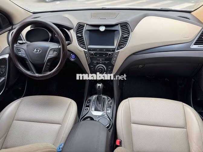 Hyundai Santafe 2018 Full dầu 2 cầu Trắng 76000 km