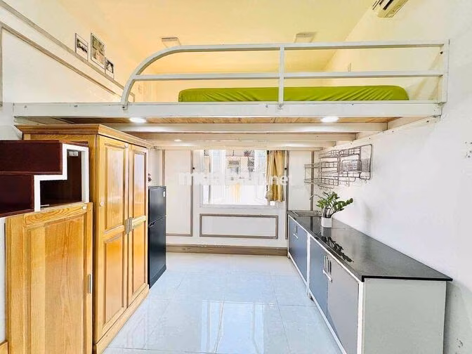 Phòng Gác Lửng 30M2 Full Nội Thất Quang Trung Giao Phạm Văn Chiêu