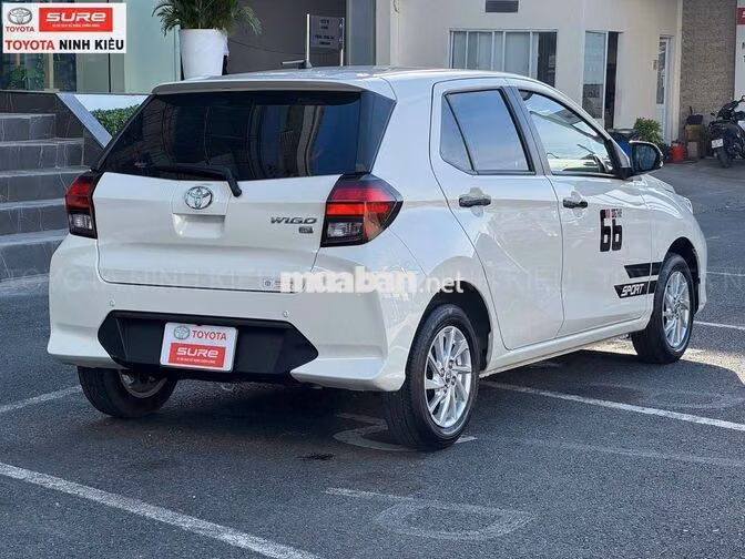 Toyota Wigo 1.2G 2023 Trắng 34.000 km