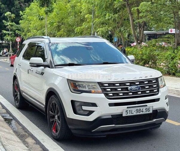 Ford Explorer Limited 2017 Trắng 134.000km Mỹ