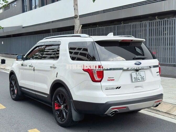 Ford Explorer Limited 2017 Trắng 134.000km Mỹ