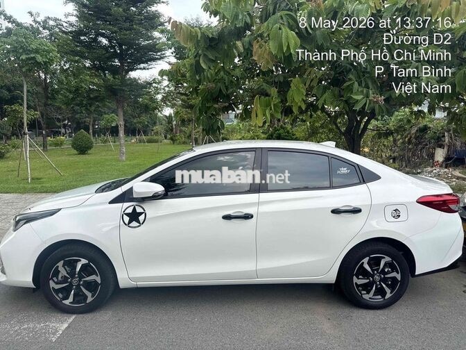 Toyota Vios E CVT 2025 Trắng 63037 km