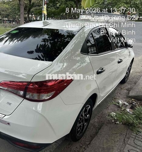 Toyota Vios E CVT 2025 Trắng 63037 km