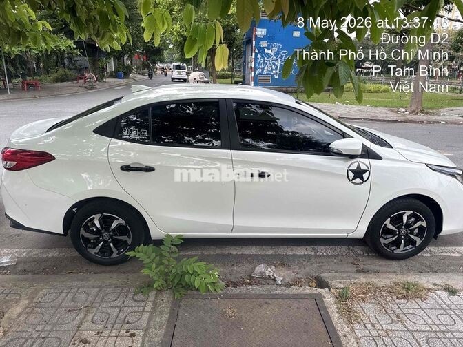 Toyota Vios E CVT 2025 Trắng 63037 km