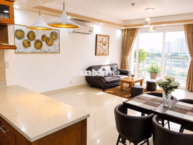 Hùng Vương Plaza - 132m² (3PN, 3WC) - Full Nội Thất - Có Slot Ô Tô 